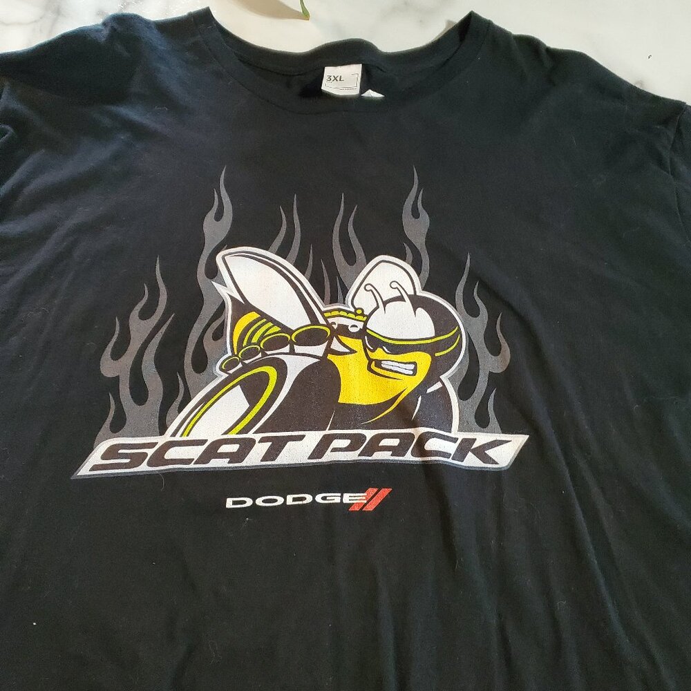 DODGE SCAT PACK Bee T-Shirt size 3XL